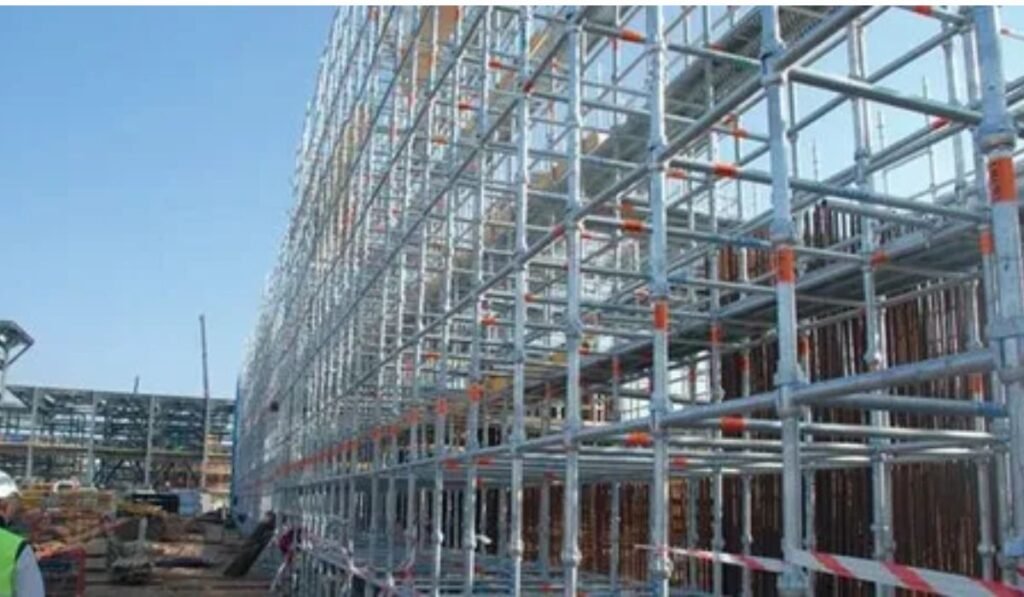 Lightweight But Strong Aluminium Mobile Scaffolding 